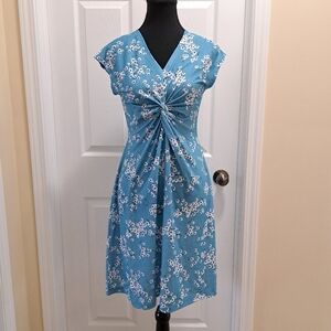 ❤️ NWT Sansara Floral Dress Women's Small Twist Front Sleeveless Dress